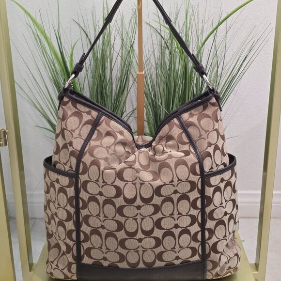 Coach Signature Shoulder Bag - Picture 2 of 11